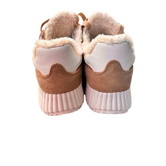 NWOB Steve Madden Shereen Women's Fashion Sneakers Chestnut Suede Size 7.5 - Picture 6 of 11